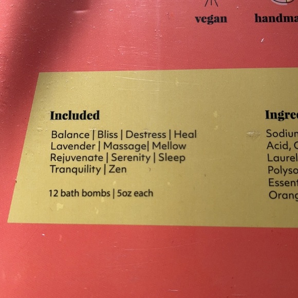 Box of BATHBOMBS! Bubbly Belle handmade 12 bombs 5oz each BNWT - Picture 4 of 10